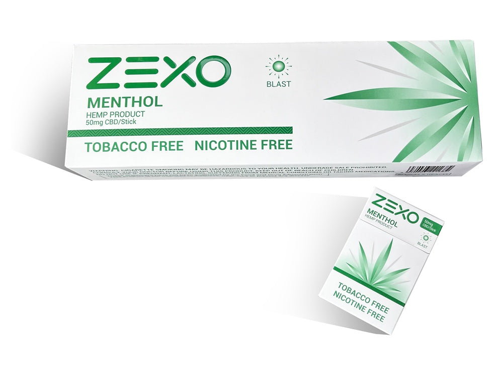 ZEXO Herbal Cigarettes (Menthol)
