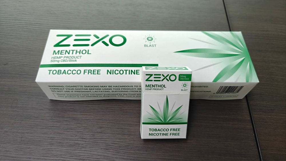 ZEXO Herbal Cigarettes (Menthol)